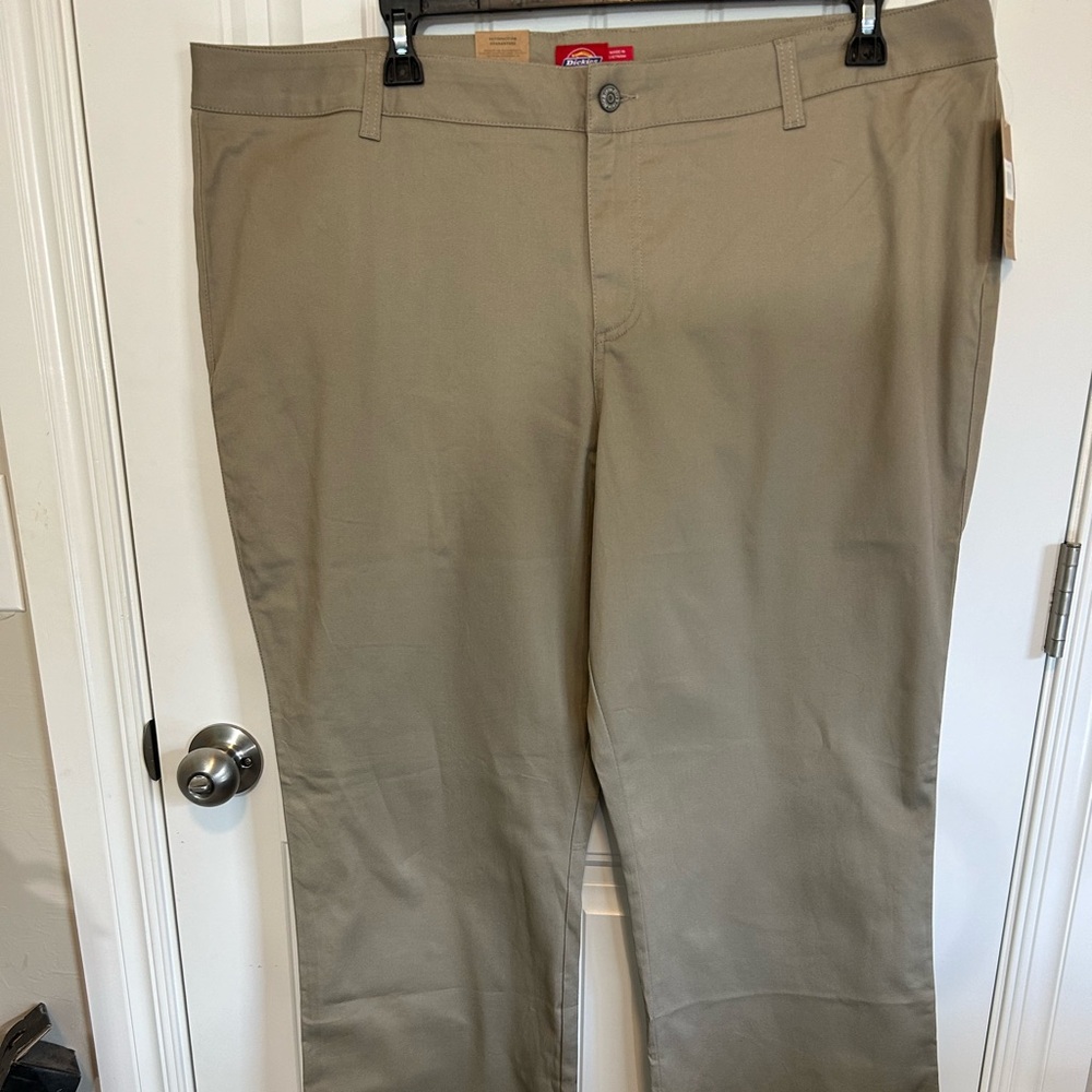 Dickies Tan Boot Cut Pants